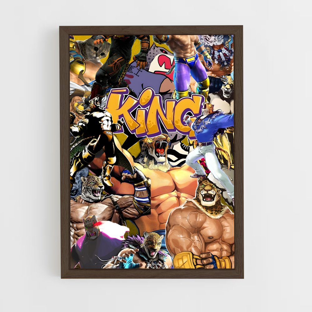 Poster Le Roi des Combats – affiche Tekken (vue 5)